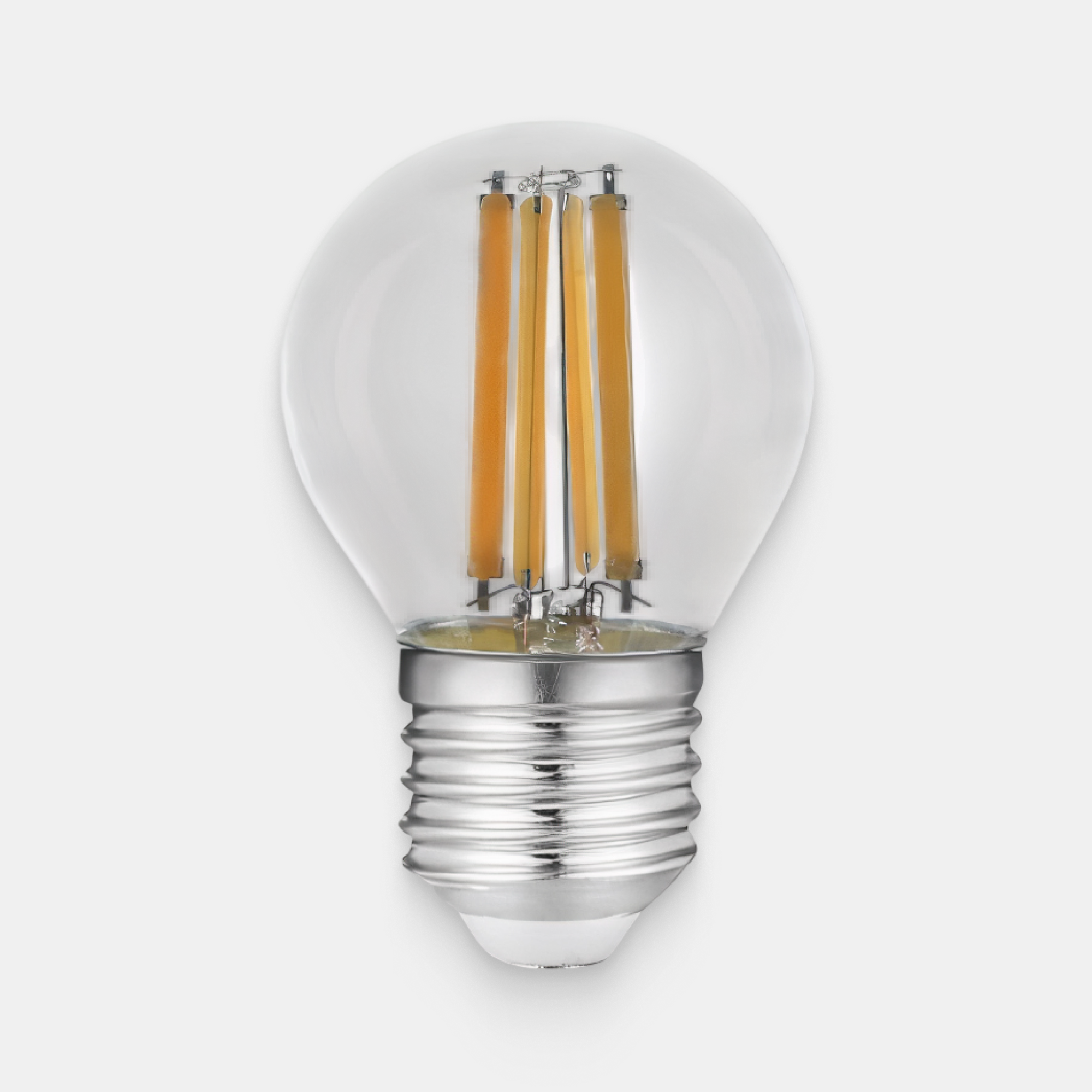 נורת לד פילמנט E27 5W גוון אור חם 2700K